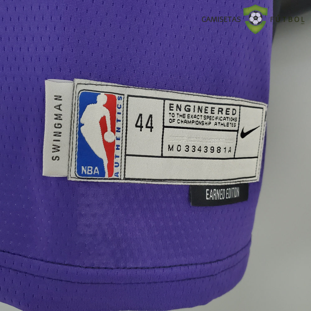 Camiseta Toronto Raptors 21-22 - Pascal Siakam 43 Negro Violeta Nba