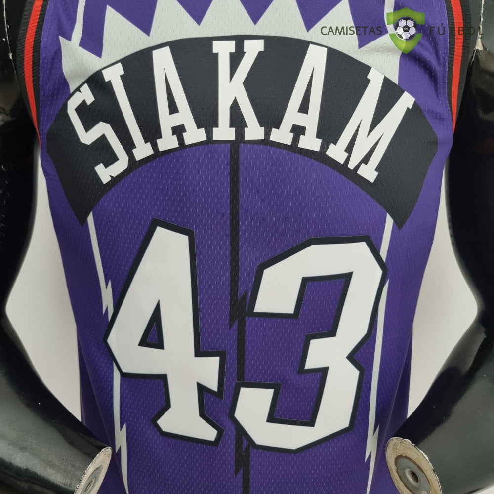 Camiseta Toronto Raptors 21-22 - Pascal Siakam 43 Violeta Nba