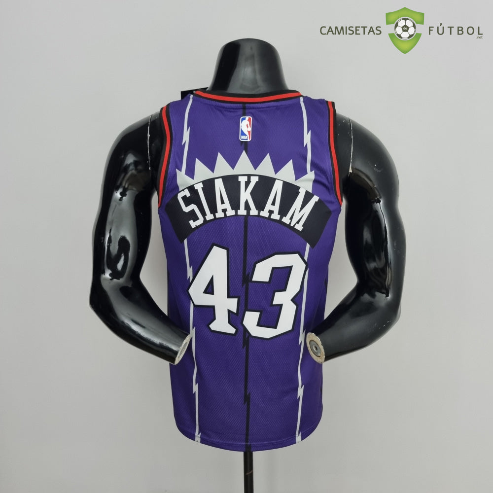 Camiseta Toronto Raptors 21-22 - Pascal Siakam 43 Violeta Nba
