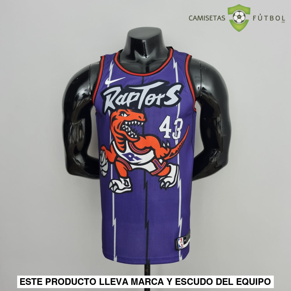 Camiseta Toronto Raptors 21-22 - Pascal Siakam 43 Violeta Nba