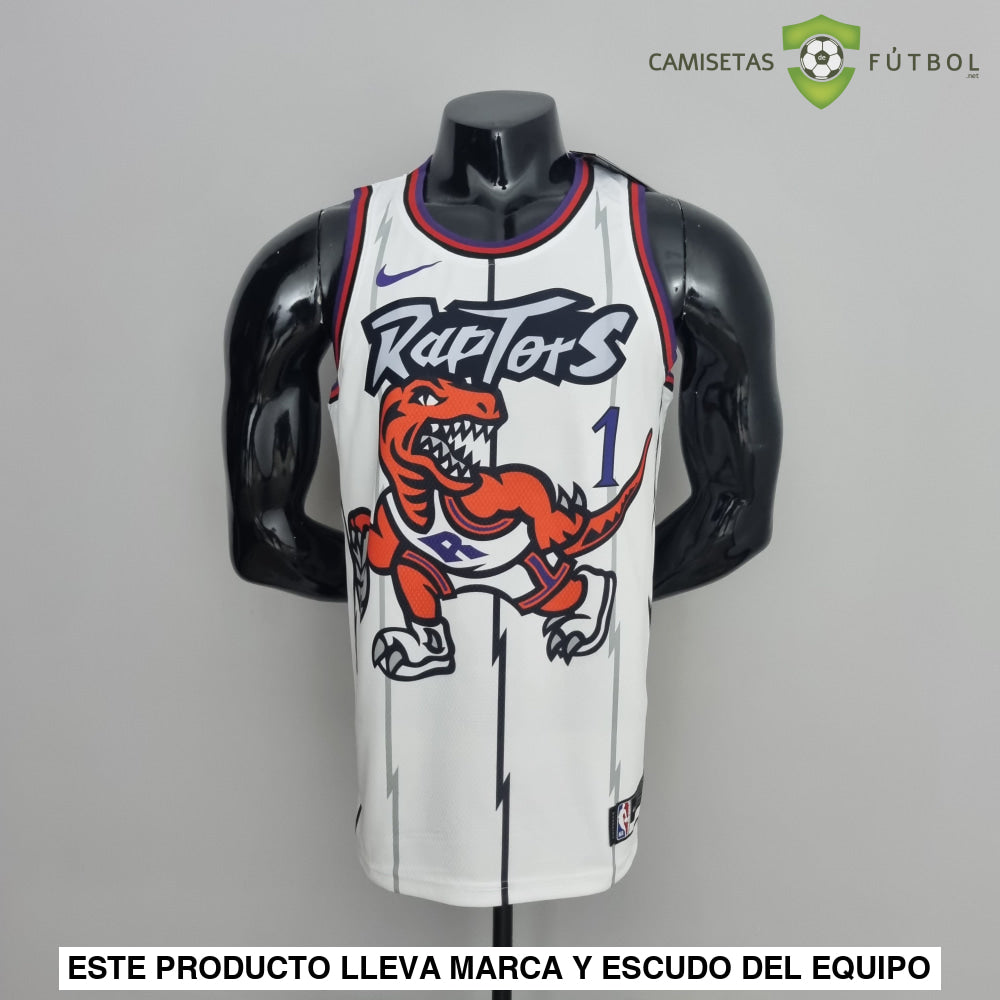 Camiseta Toronto Raptors 21-22 - Tracy Mcgrady 1 Blanco Nba