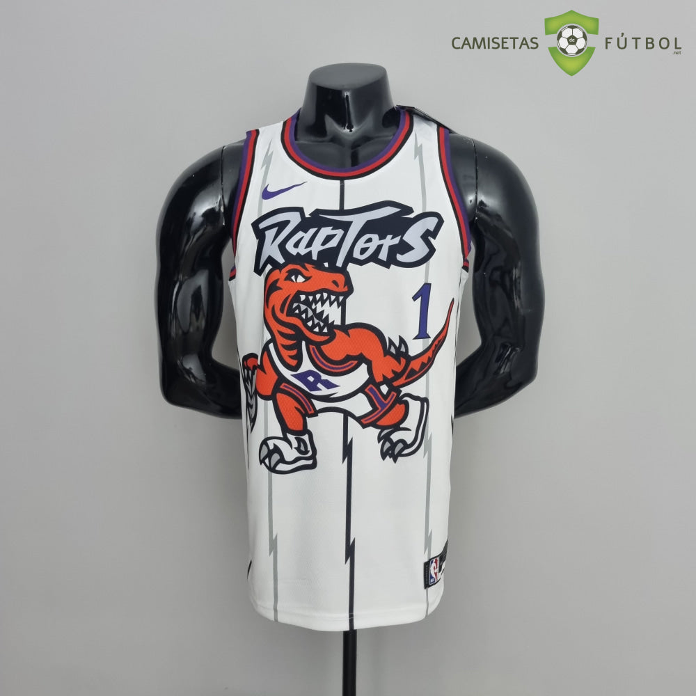 Camiseta Toronto Raptors 21-22 - Tracy Mcgrady 1 Blanco Nba