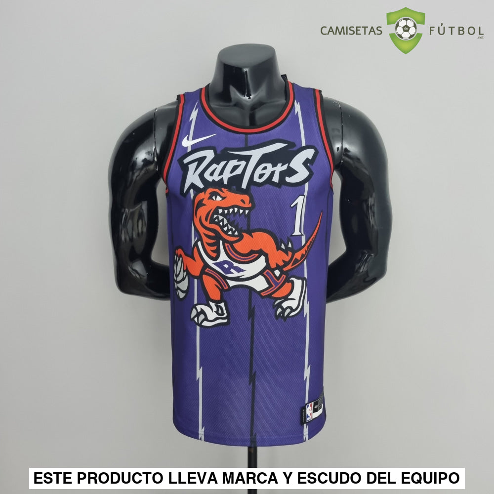 Camiseta Toronto Raptors 21-22 - Tracy Mcgrady 1 Violeta Nba