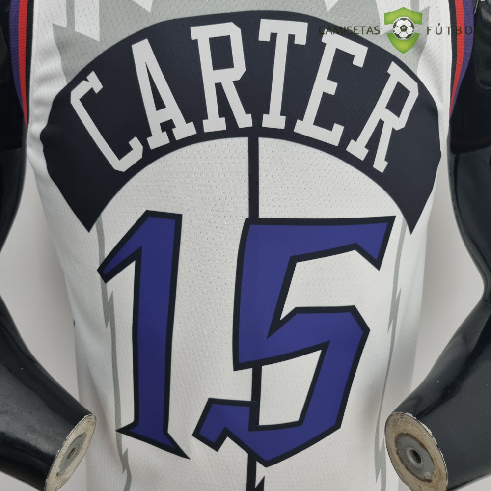 Camiseta Toronto Raptors 21-22 - Vicente Carter 15 Blanco Nba