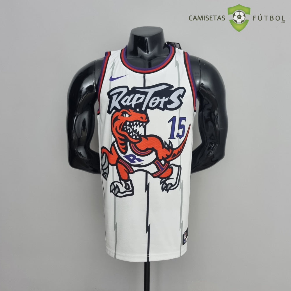 Camiseta Toronto Raptors 21-22 - Vicente Carter 15 Blanco Nba