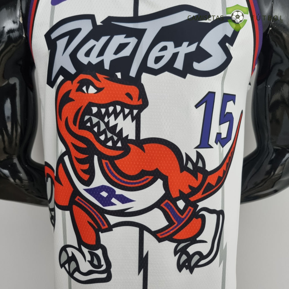 Camiseta Toronto Raptors 21-22 - Vicente Carter 15 Blanco Nba