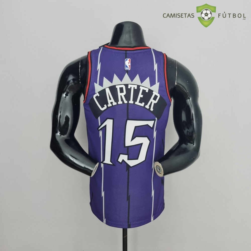 Camiseta Toronto Raptors 21-22 - Vicente Carter 15 Violeta Nba