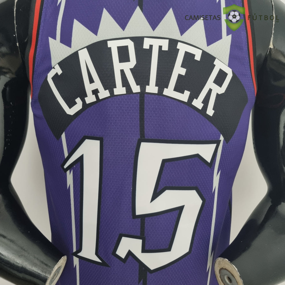 Camiseta Toronto Raptors 21-22 - Vicente Carter 15 Violeta Nba