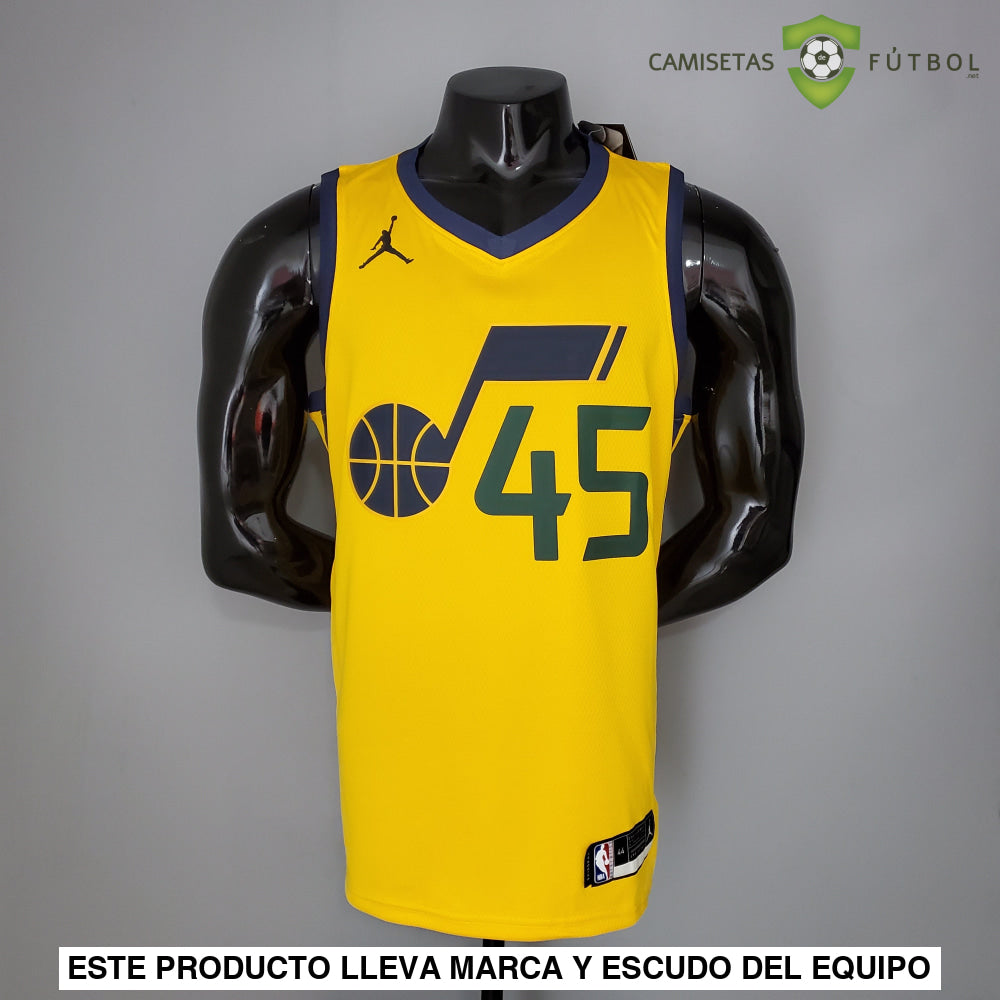 Camiseta Utah Jazz 21-22 - Donovan Mitchell 45 Amarillo Nba