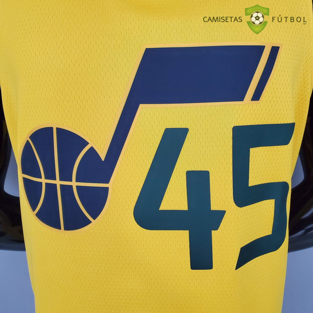 Camiseta Utah Jazz 21-22 - Donovan Mitchell 45 Amarillo Nba