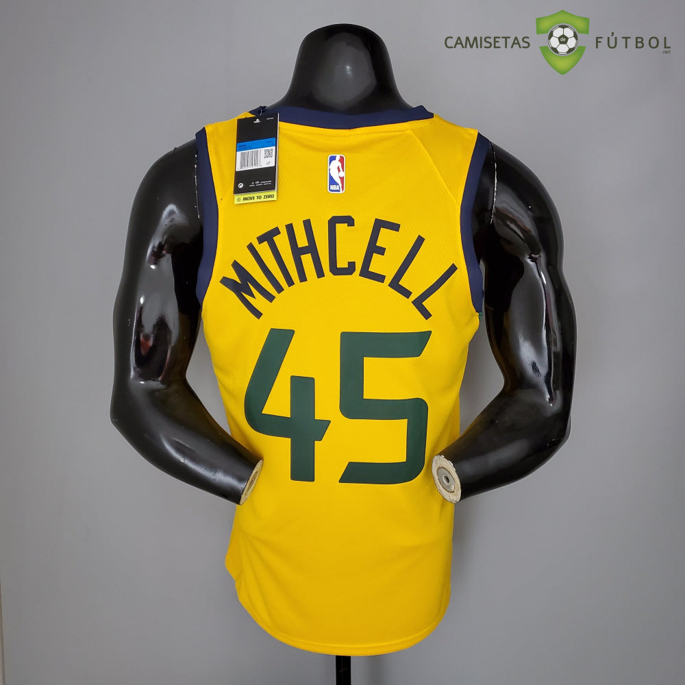 Camiseta Utah Jazz 21-22 - Donovan Mitchell 45 Amarillo Nba
