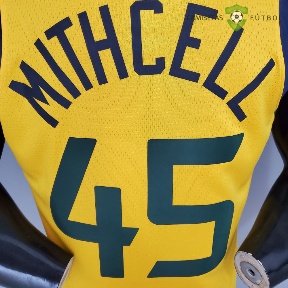 Camiseta Utah Jazz 21-22 - Donovan Mitchell 45 Amarillo Nba