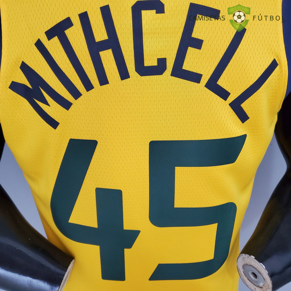 Camiseta Utah Jazz 21-22 - Donovan Mitchell 45 Amarillo Nba