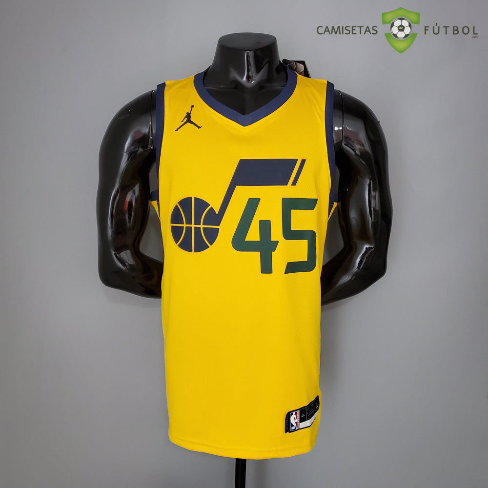 Camiseta Utah Jazz 21-22 - Donovan Mitchell 45 Amarillo Nba