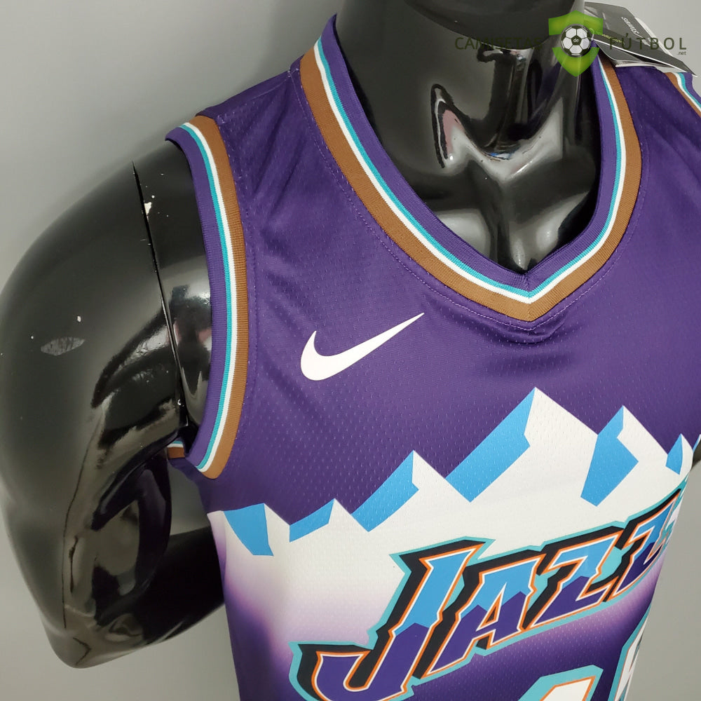 Camiseta Utah Jazz 21-22 - Donovan Mitchell 45 Violeta Nba