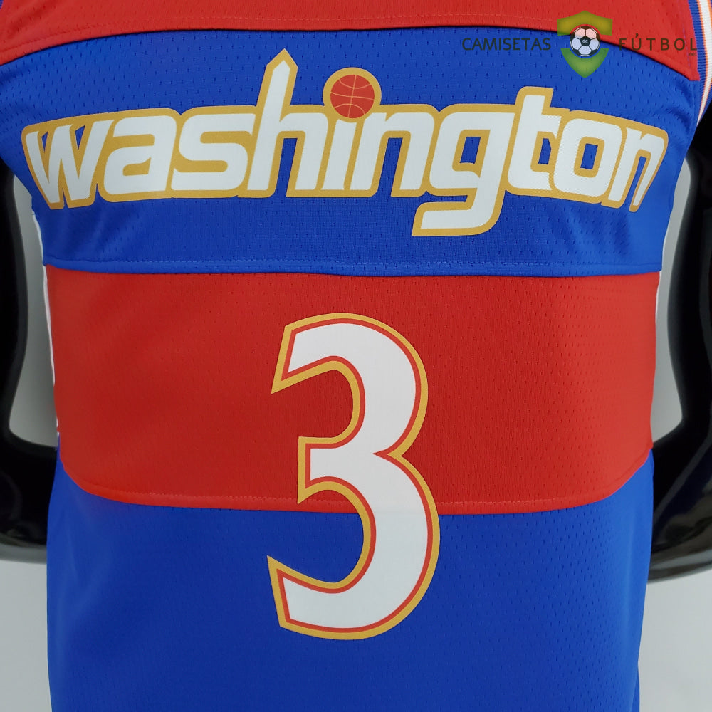 Camiseta Washington Wizards 21-22 - Bradley Beal 3 Azul Nba