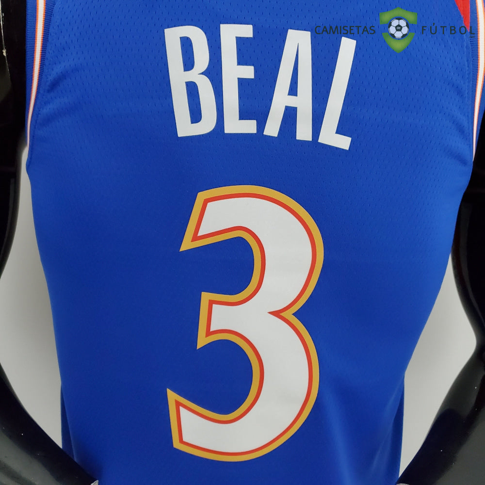 Camiseta Washington Wizards 21-22 - Bradley Beal 3 Azul Nba