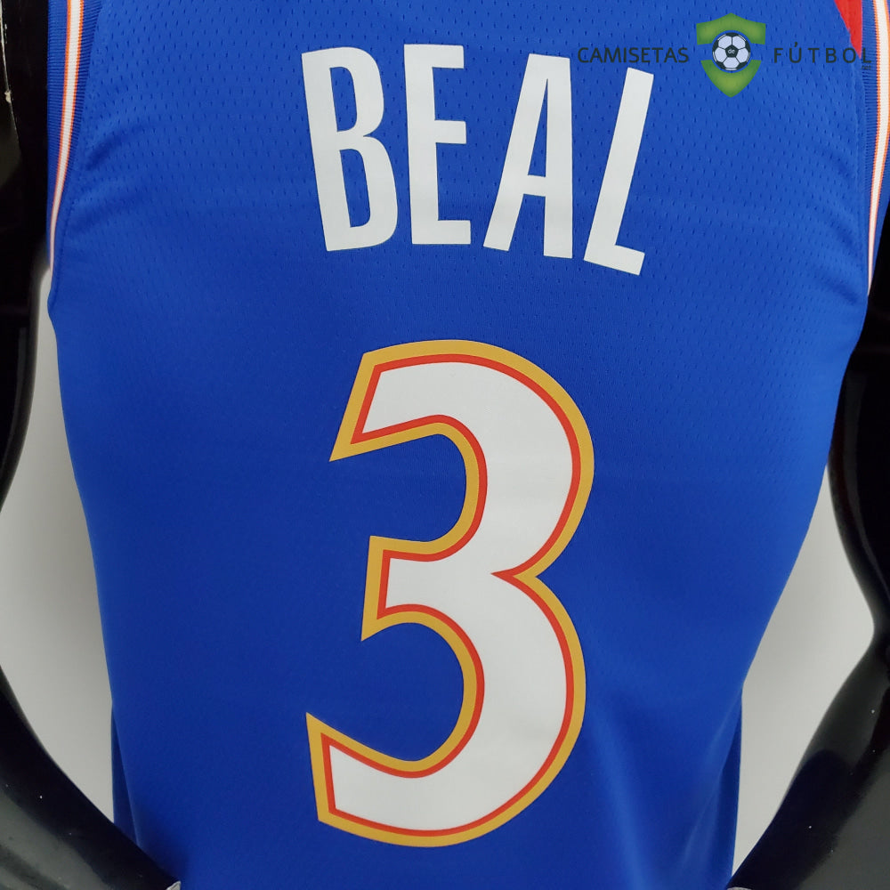 Camiseta Washington Wizards 21-22 - Bradley Beal 3 Azul Nba