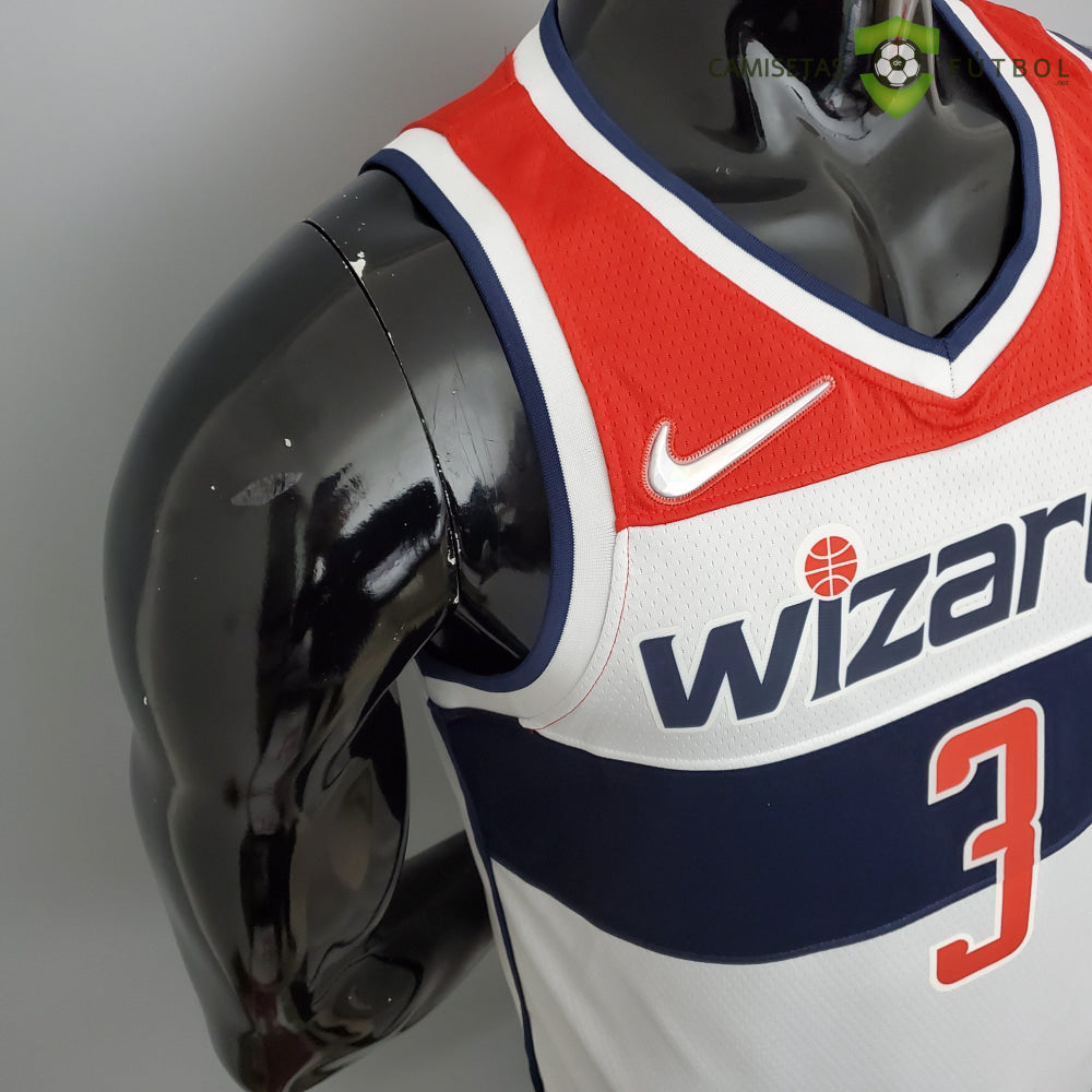 Camiseta Washington Wizards 21-22 - Bradley Beal 3 Blanco Nba