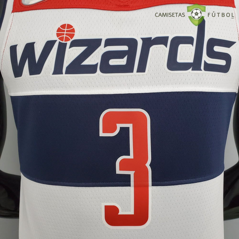 Camiseta Washington Wizards 21-22 - Bradley Beal 3 Blanco Nba
