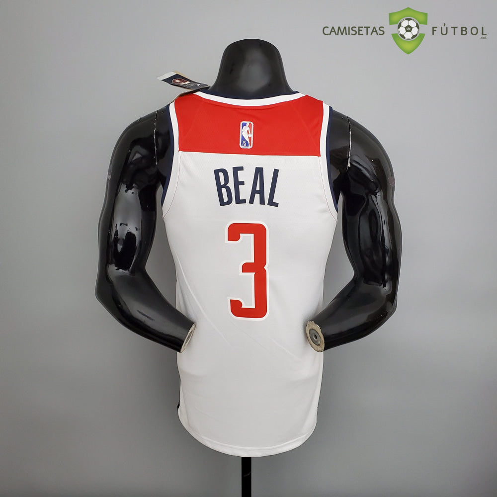Camiseta Washington Wizards 21-22 - Bradley Beal 3 Blanco Nba