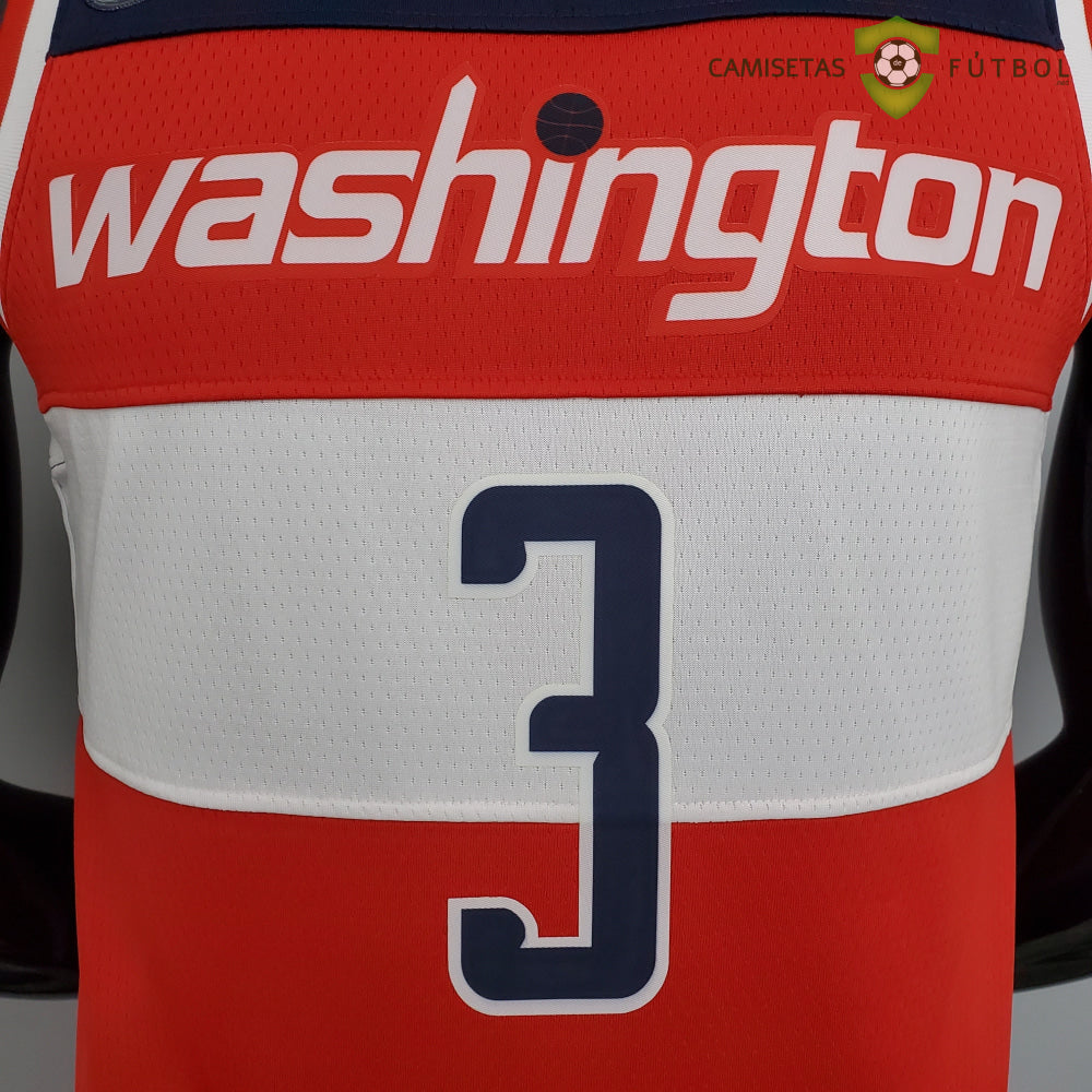 Camiseta Washington Wizards 21-22 - Bradley Beal 3 Rojo Nba