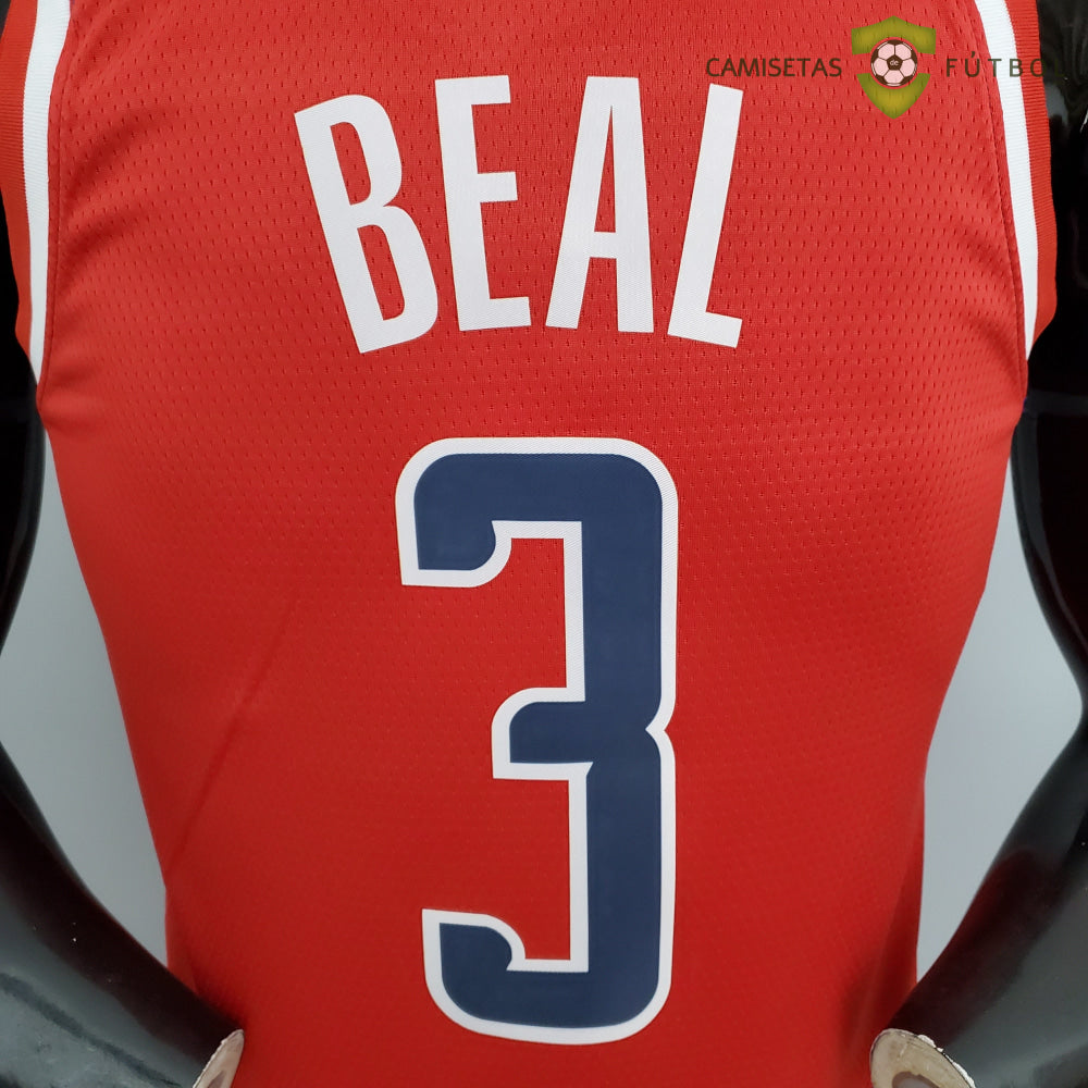 Camiseta Washington Wizards 21-22 - Bradley Beal 3 Rojo Nba