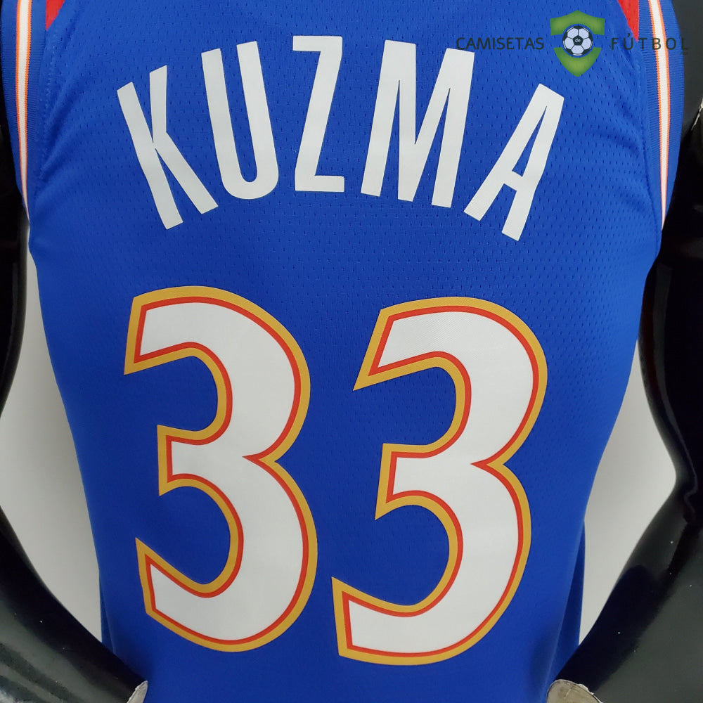 Camiseta Washington Wizards 21-22 - Kyle Kuzma 33 Azul Nba