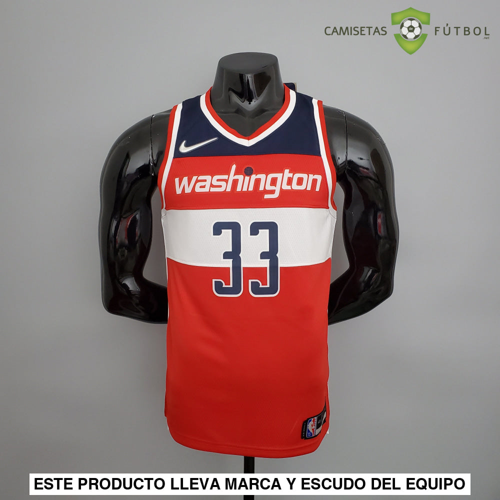 Camiseta Washington Wizards 21-22 - Kyle Kuzma 33 Rojo Nba