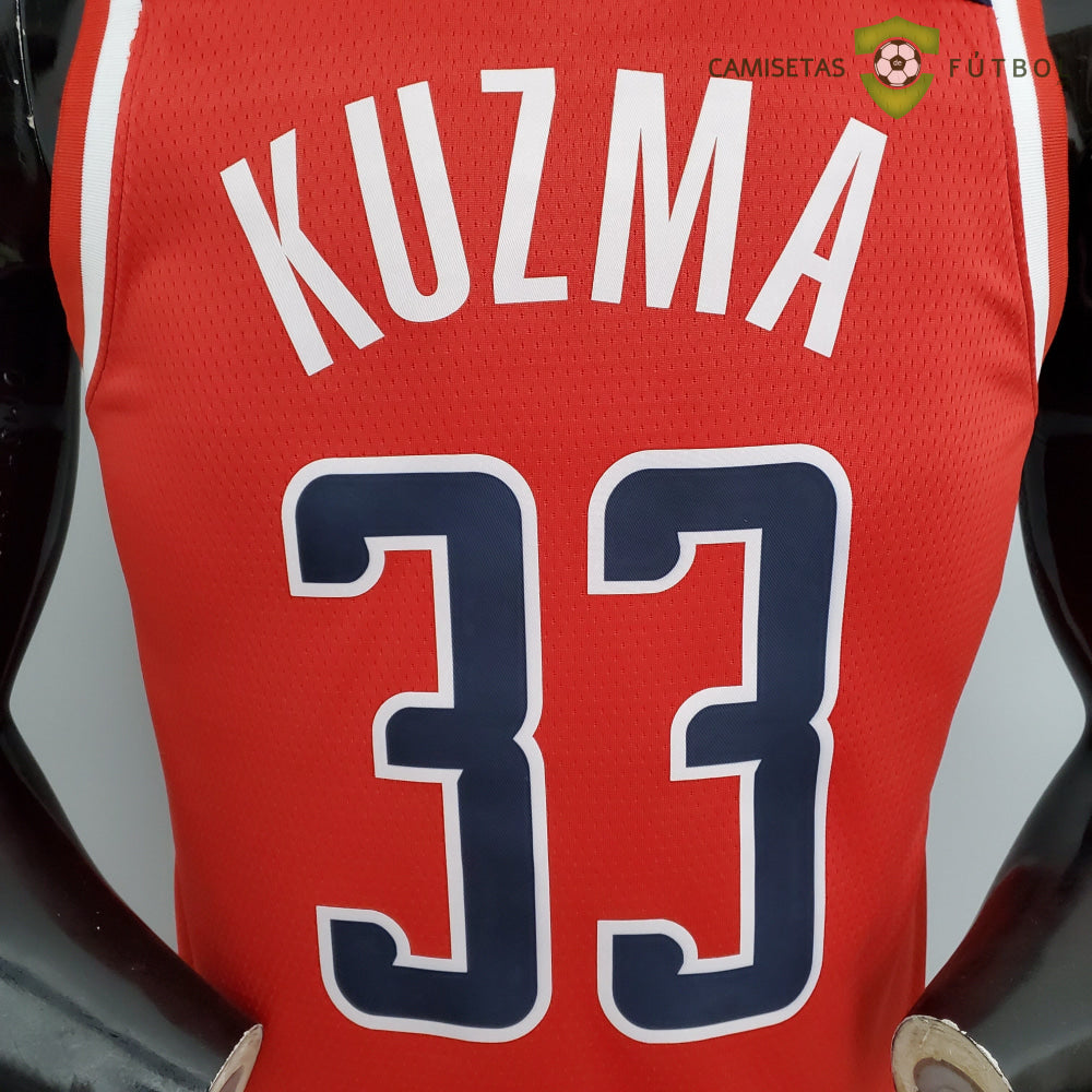 Camiseta Washington Wizards 21-22 - Kyle Kuzma 33 Rojo Nba