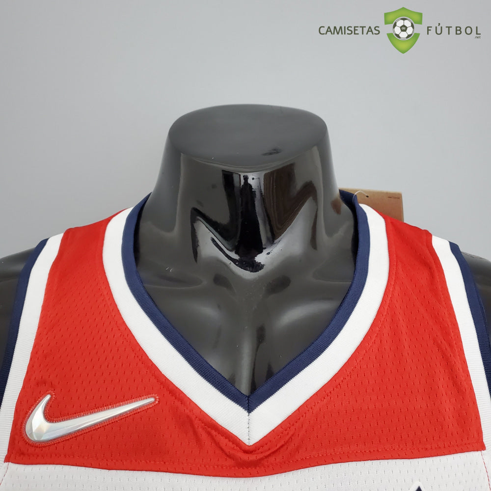 Camiseta Washington Wizards 21-22 - Russell Westbrook 4 Blanco Nba