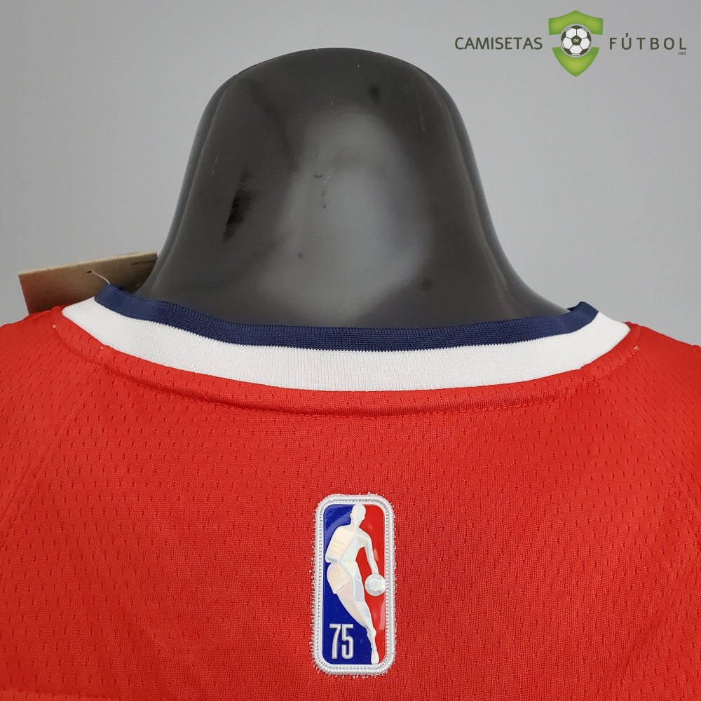 Camiseta Washington Wizards 21-22 - Russell Westbrook 4 Blanco Nba