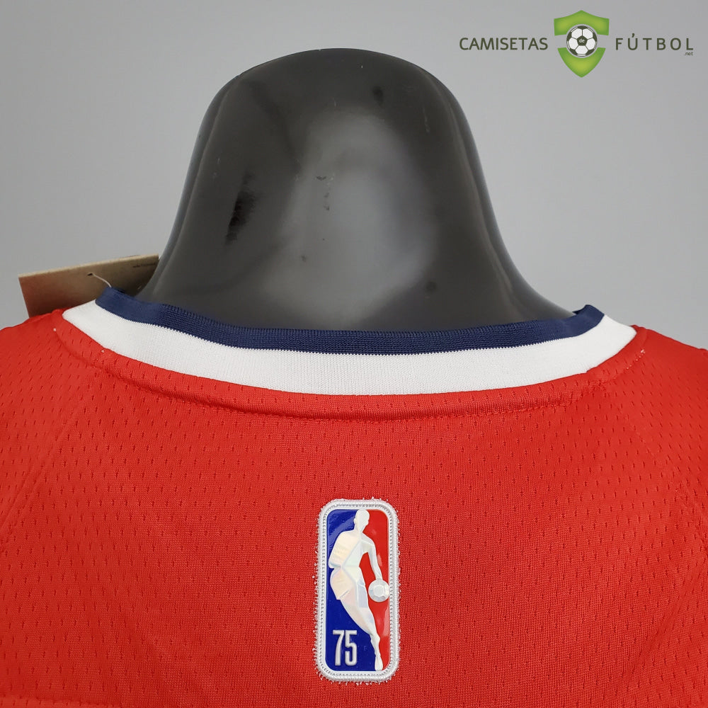 Camiseta Washington Wizards 21-22 - Russell Westbrook 4 Blanco Nba