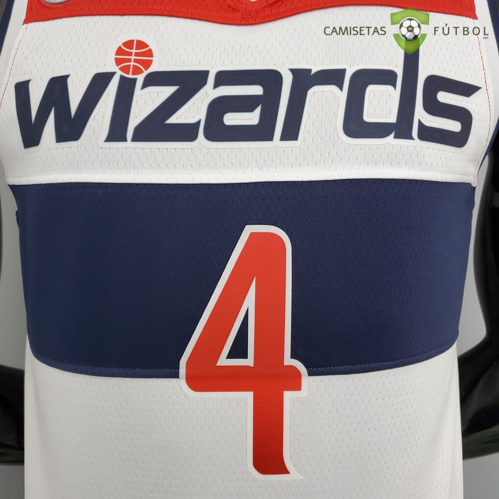 Camiseta Washington Wizards 21-22 - Russell Westbrook 4 Blanco Nba