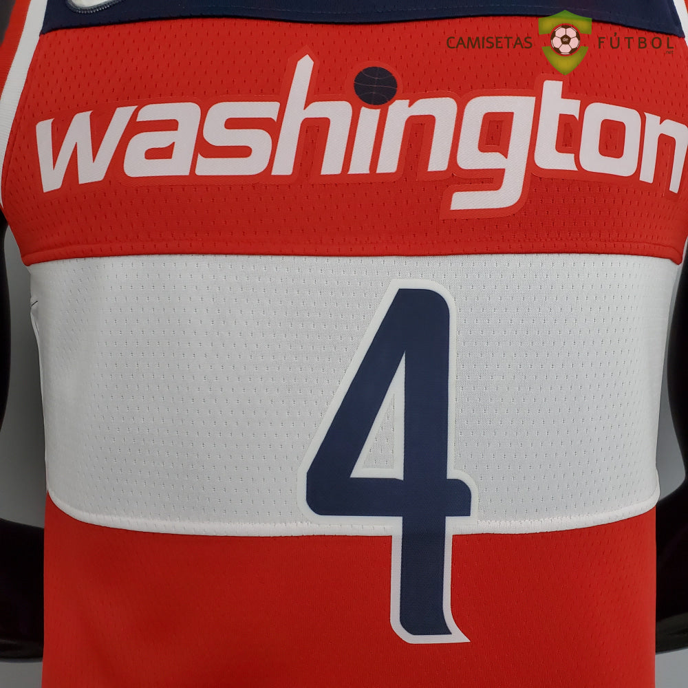 Camiseta Washington Wizards 21-22 - Russell Westbrook 4 Rojo Nba