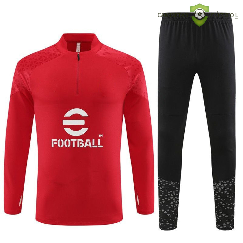Chandal Ac Milan 23-24 Media Cremallera Modelo 5 Ropa Deportiva