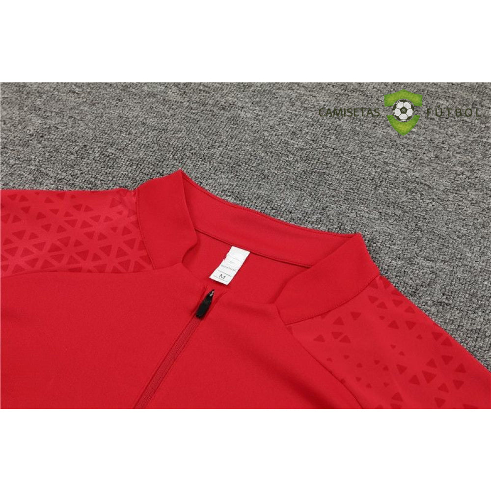 Chandal Ac Milan 23-24 Media Cremallera Modelo 5 Ropa Deportiva