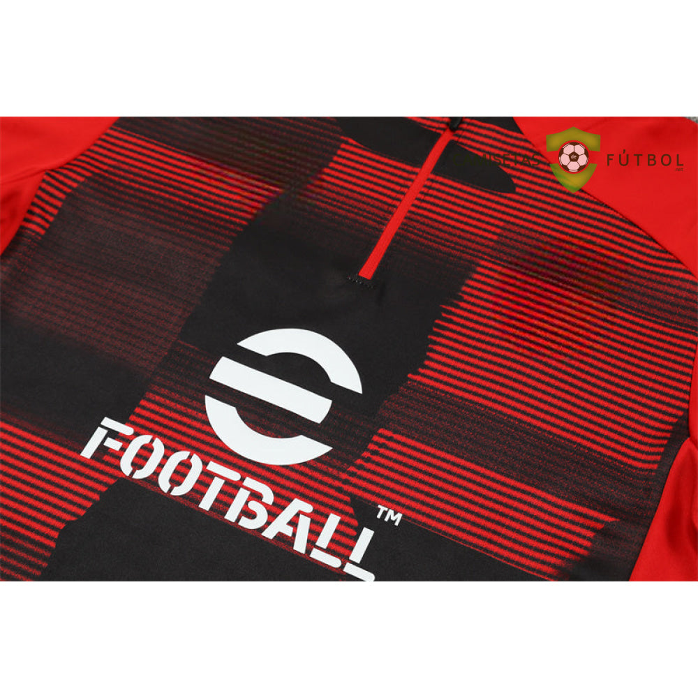 Chandal Ac Milan 24-25 Media Cremallera Modelo 2 Ropa Deportiva