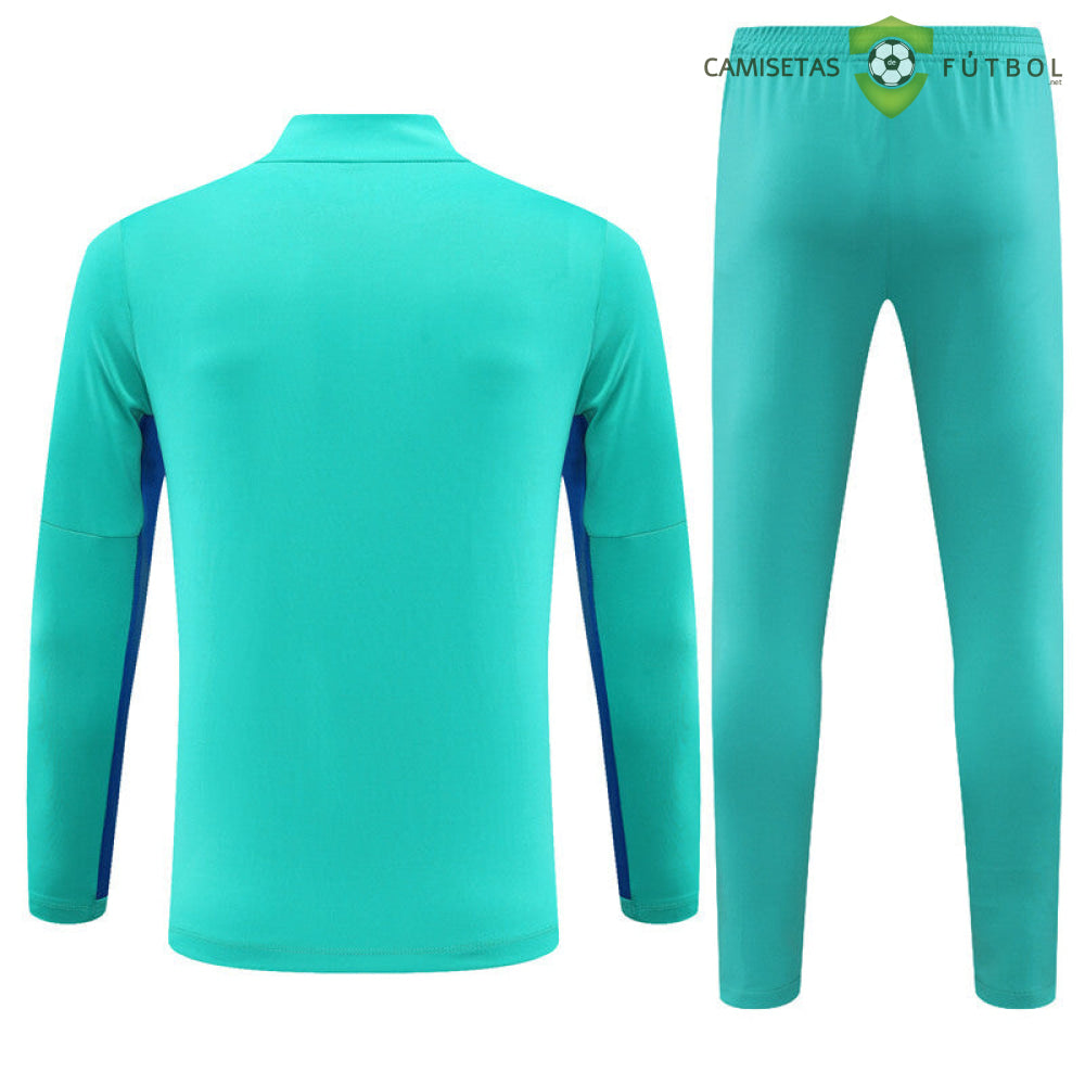 Chandal Barcelona 23-24 Media Cremallera Modelo 2 Ropa Deportiva