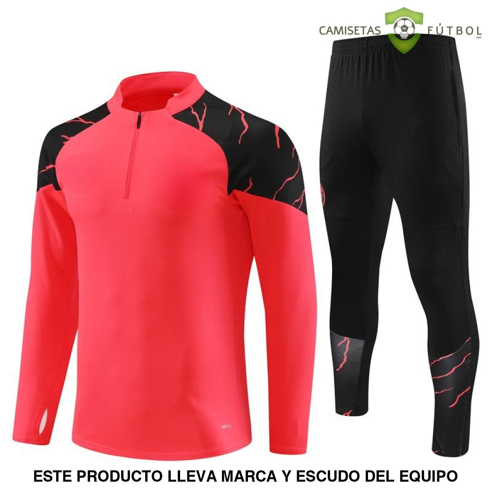 Chandal Manchester City 23 - 24 Media Cremallera Modelo 9 Ropa Deportiva