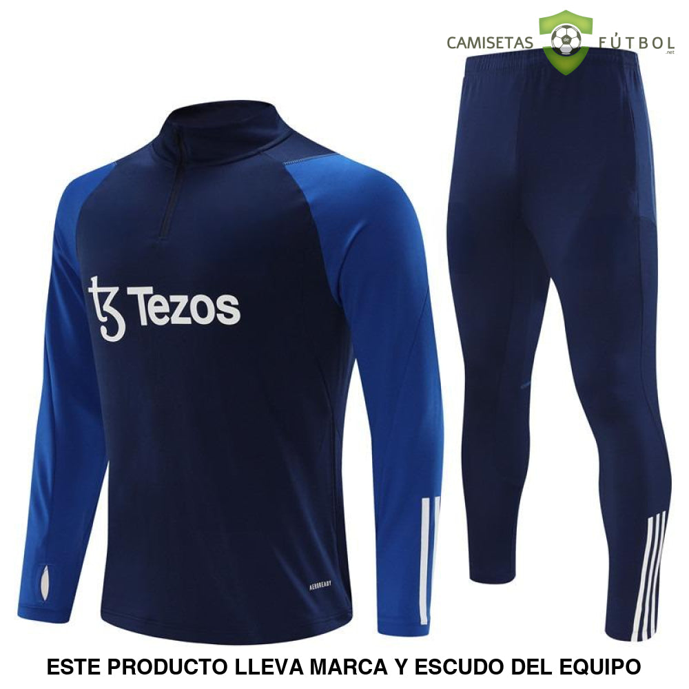 Chandal Manchester United 23 - 24 Media Cremallera Modelo 8 Ropa Deportiva