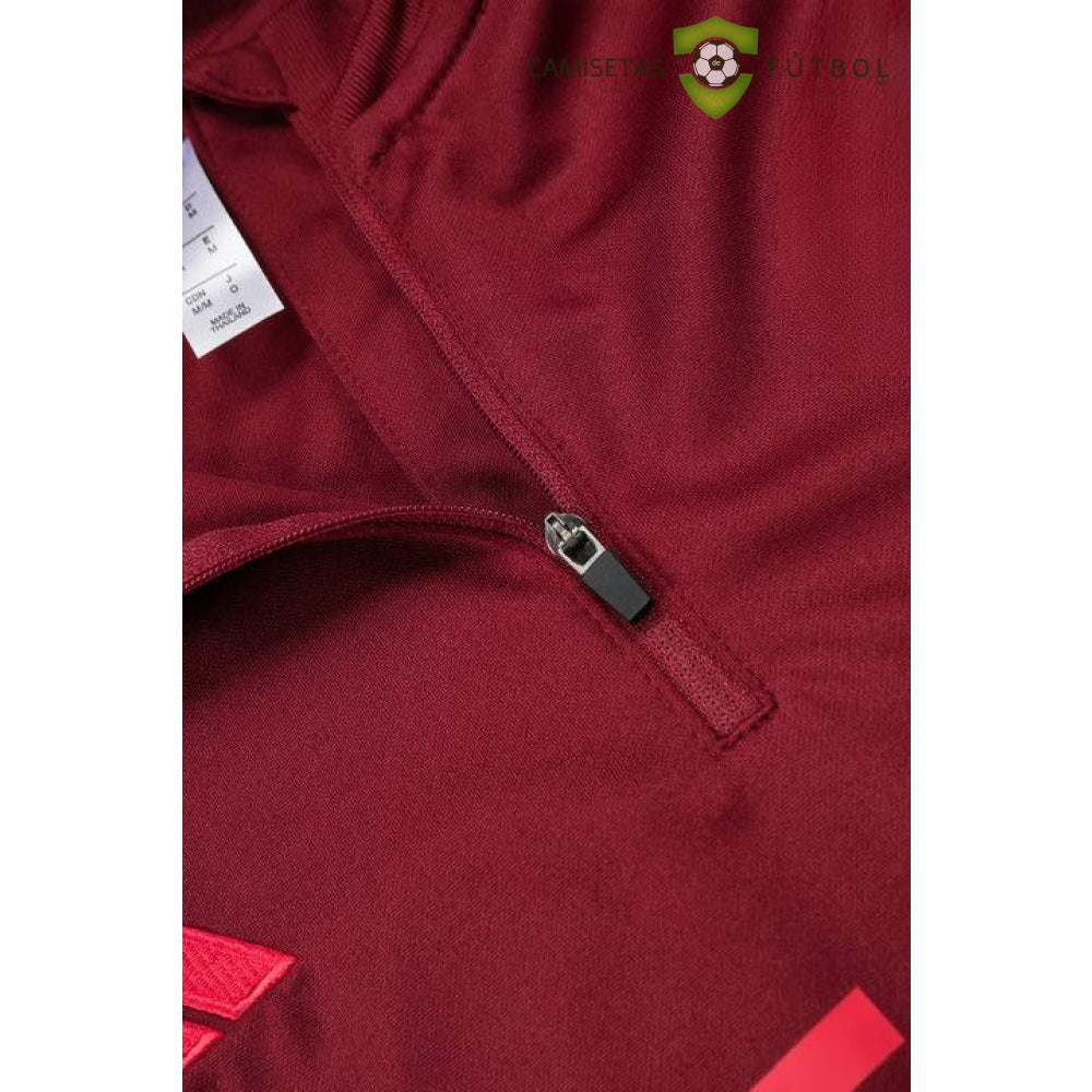 Chandal Manchester United 23 - 24 Media Cremallera Modelo 9 Ropa Deportiva