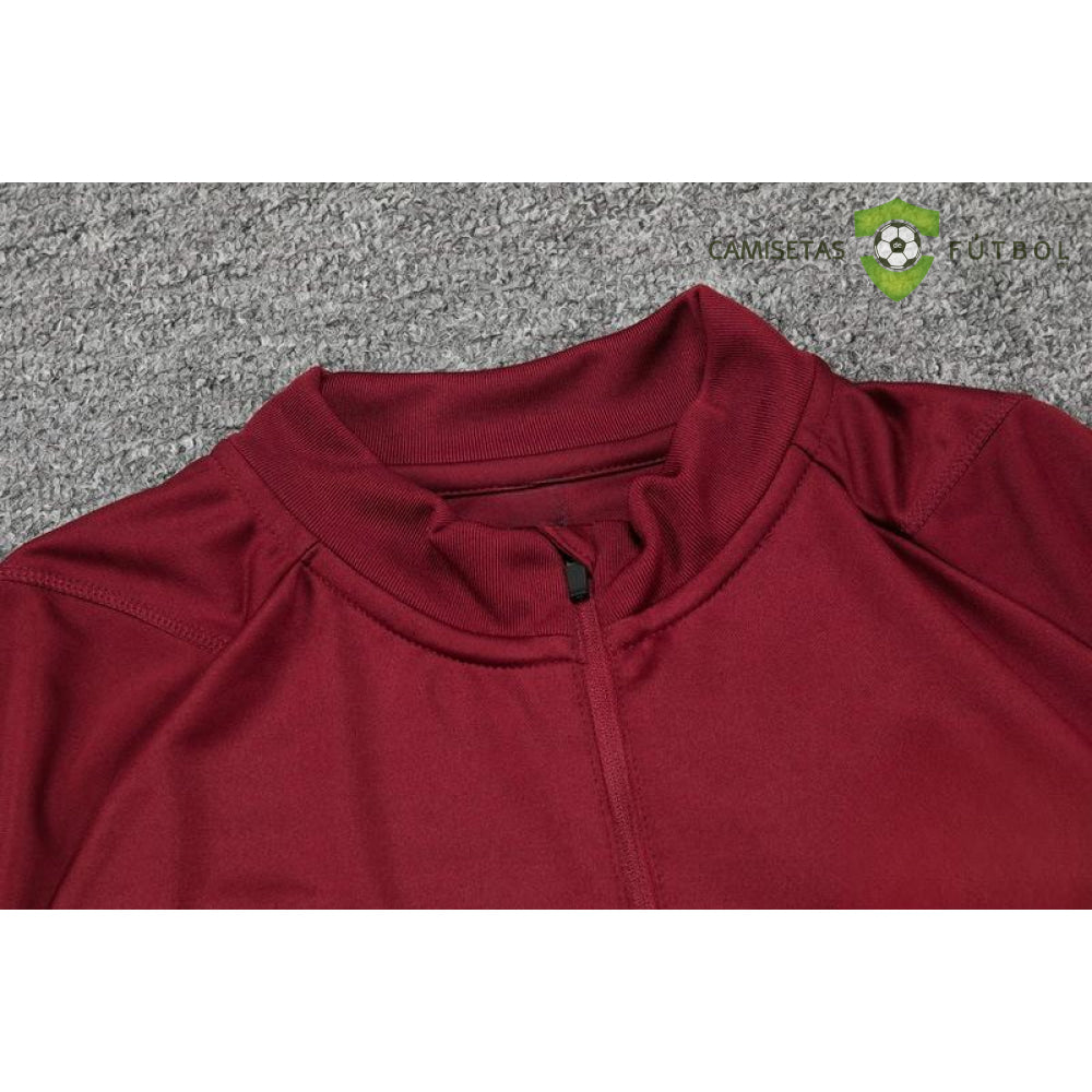 Chandal Manchester United 23 - 24 Media Cremallera Modelo 9 Ropa Deportiva