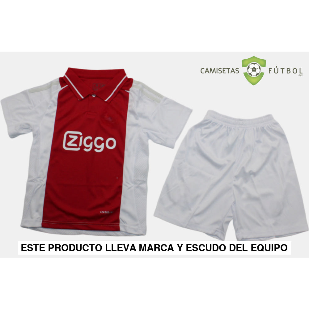 Equipación Ajax 24-25 Local Niño Parche Especial