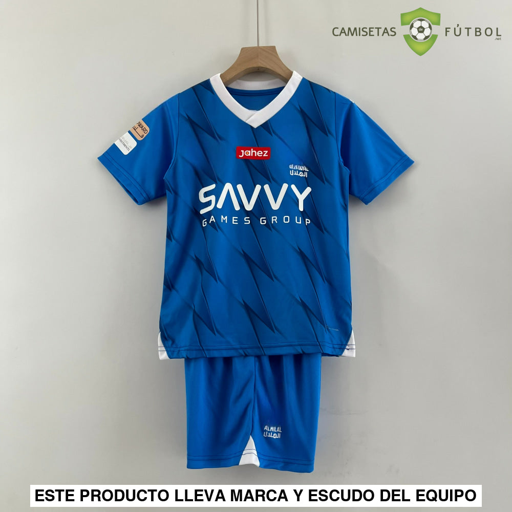 Equipación Al - Hilal 23 - 24 Local Niño Personalizado