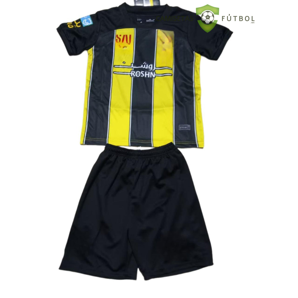 Equipación Al - Ittihad 23 - 24 Local Niño Personalizado