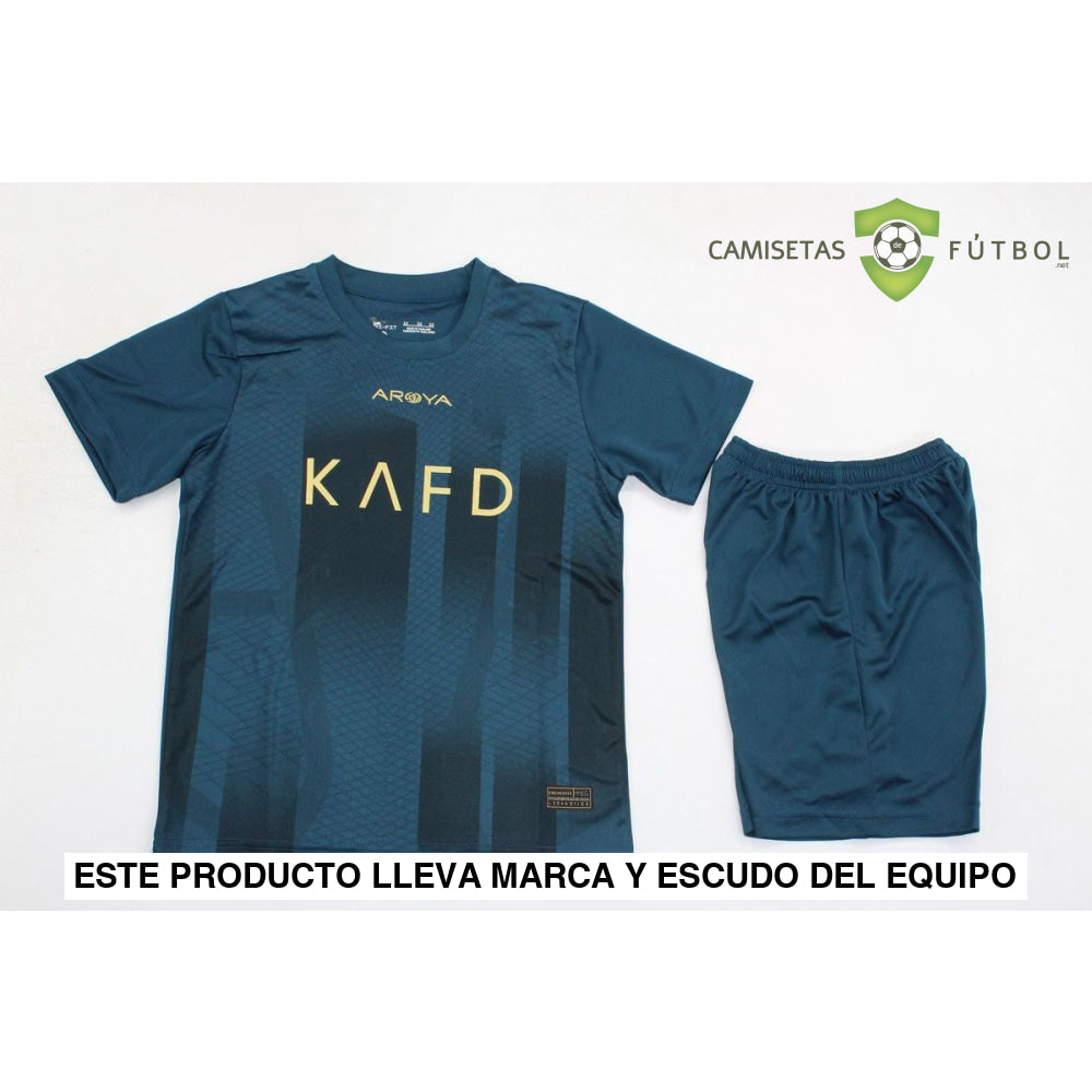 Equipación Al-Nassr 23-24 Visitante Niño Personalizado