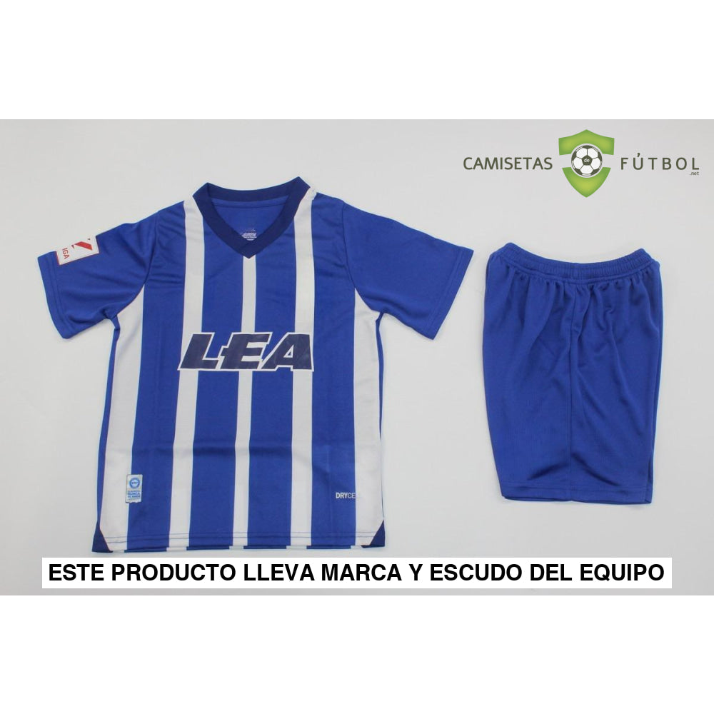 Equipación Alaves 23 - 24 Local Niño Personalizado