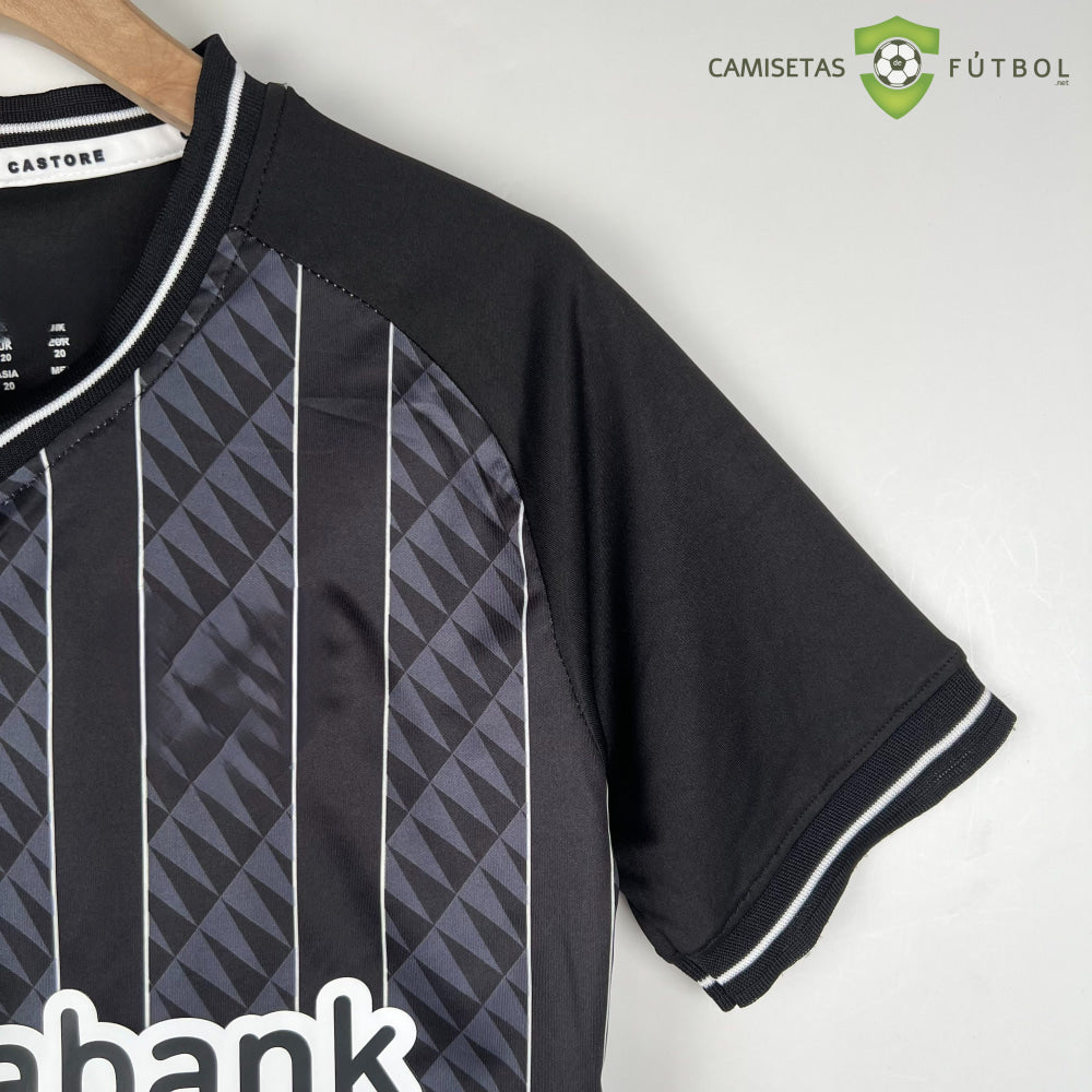 Kit Infantil Athletic De Bilbao 23-24 Portero Negro Personalizado
