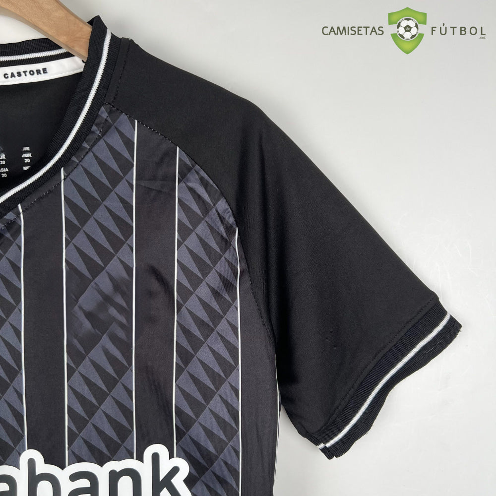 Kit Infantil Athletic De Bilbao 23-24 Portero Negro Personalizado